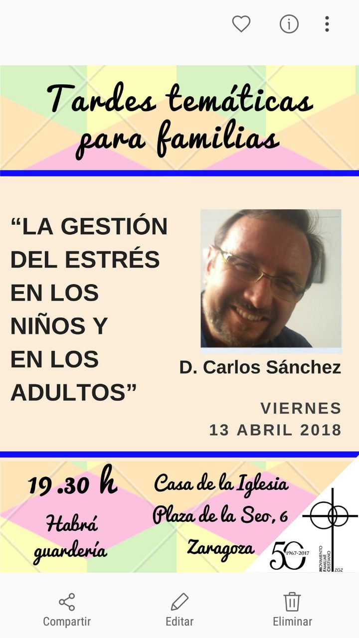 Colaboración con el Movimiento Familiar Cristiano