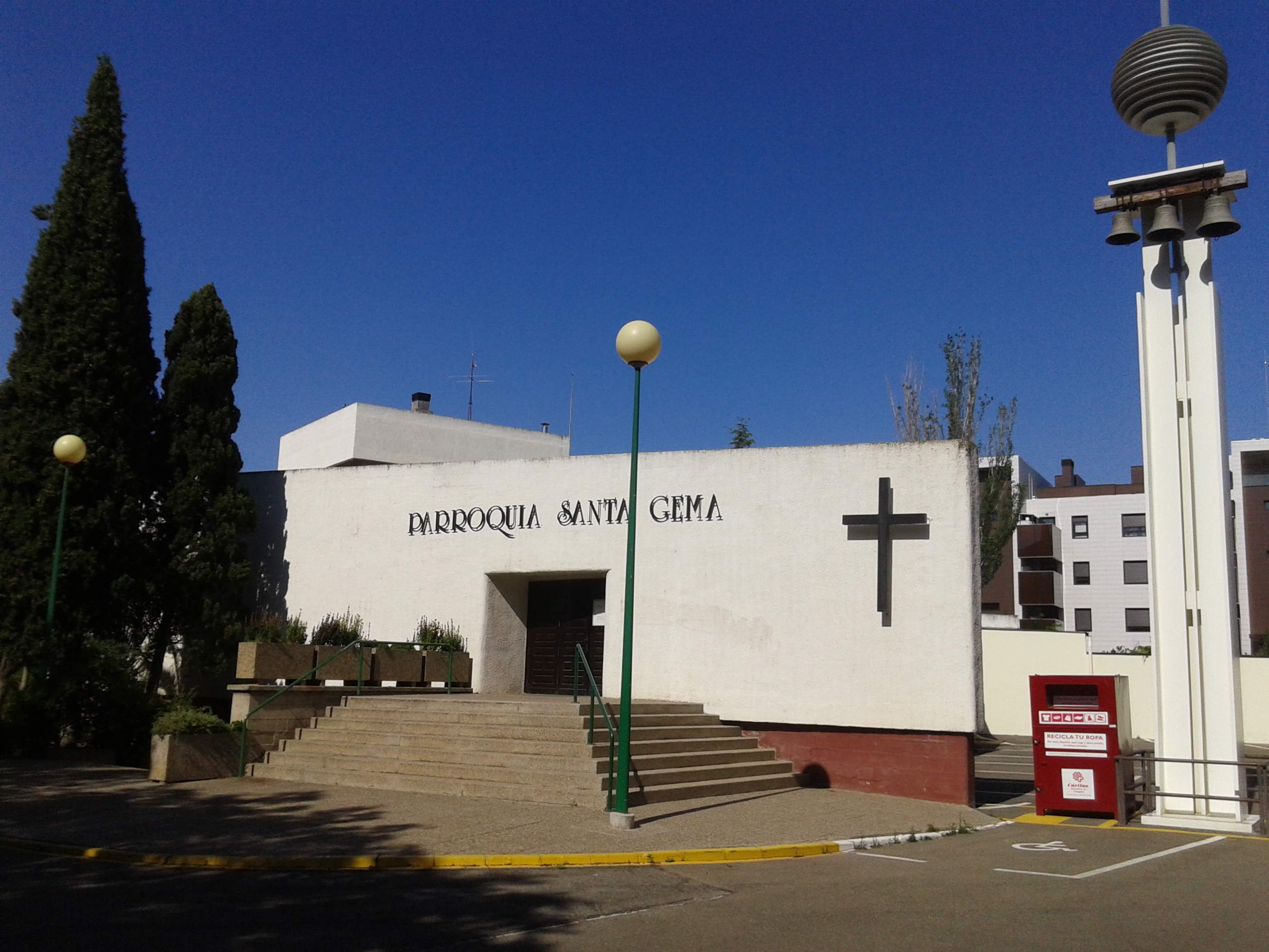 Presentación del COF en la parroquia de Santa Gema