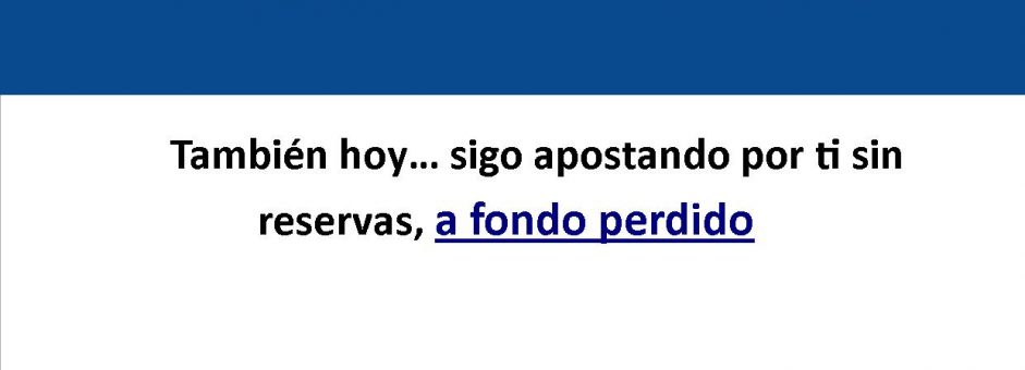 Quemad las naves! (El COF acompaña día a día…)