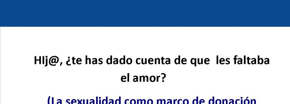Educación afectivo sexual desde casa?! (Parte II) El COF acompaña día a día…