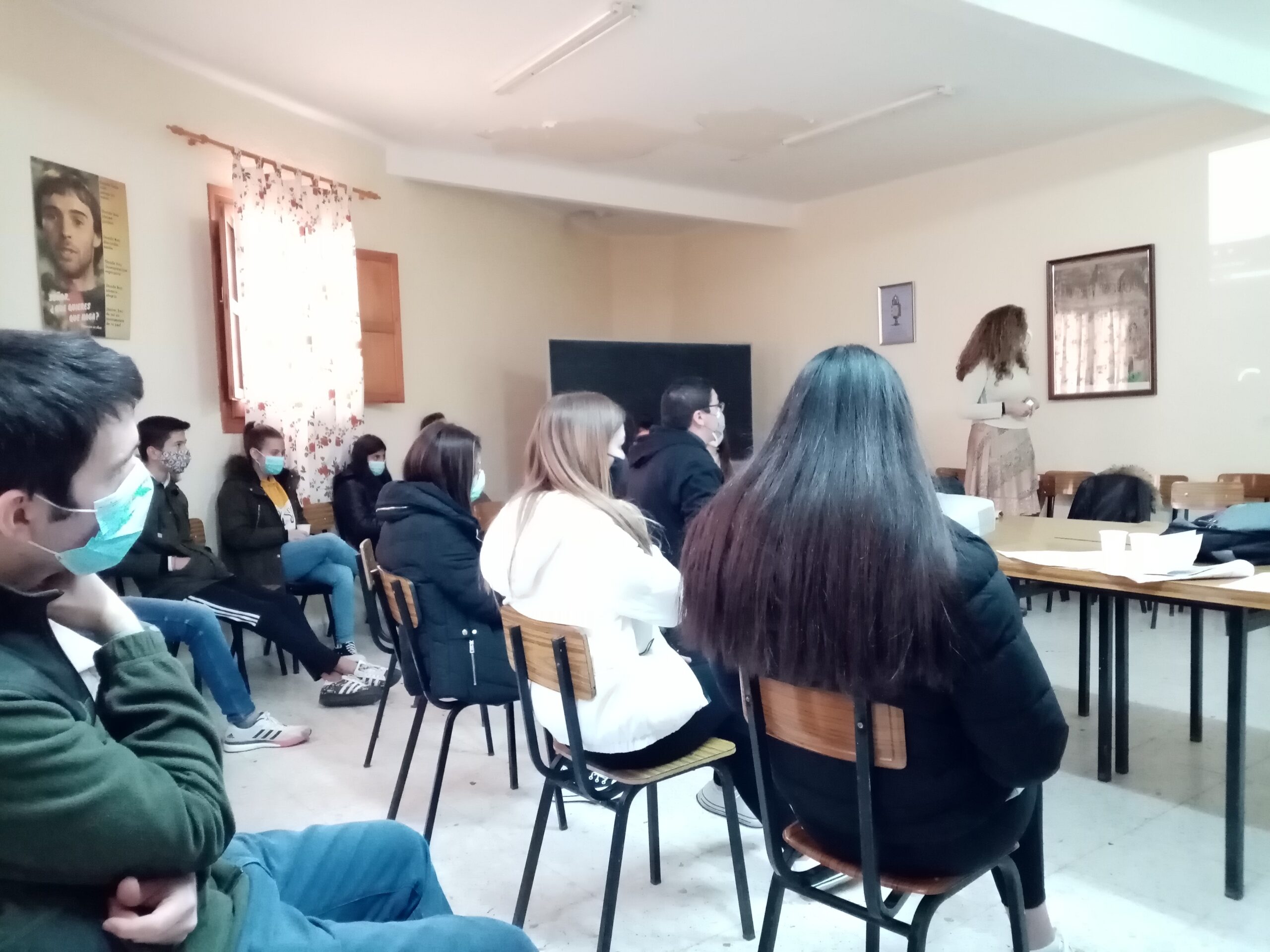 De nuevo en Daroca con los confirmandos…