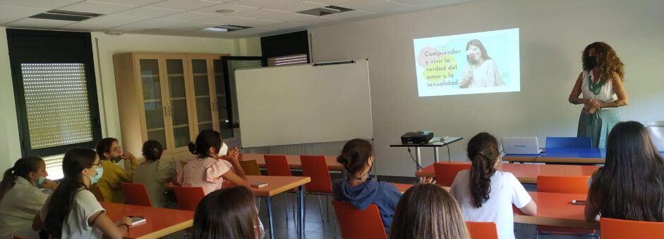 ¡Sesión de afectividad y sexualidad en Asociación Los Bancales (Huesca)!