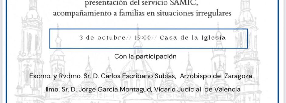 Inauguración nuevo servicio de atención a los matrimonios en situación de ruptura COF-SAMIC